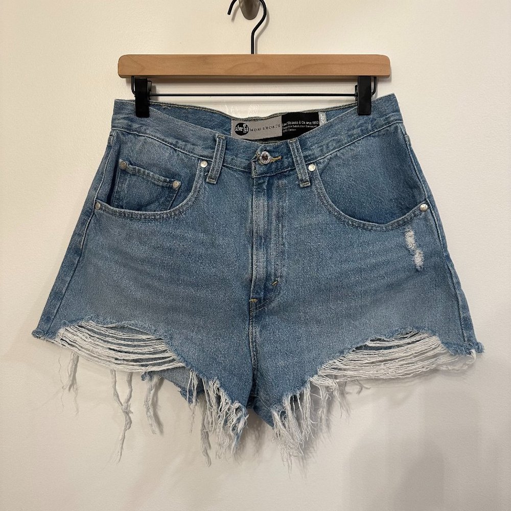 Levi's Silver Tab Mom Shorts